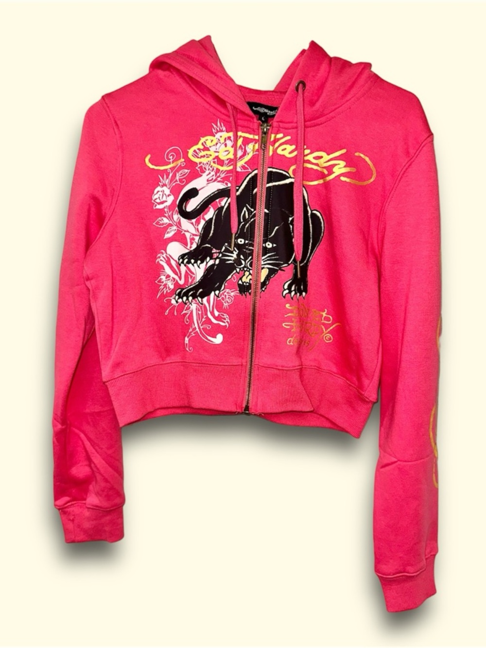 New Ed Hardy Zip Up Hoodie